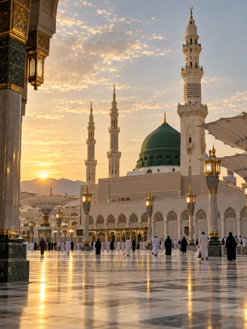 Masjid Nabawi di Madinah