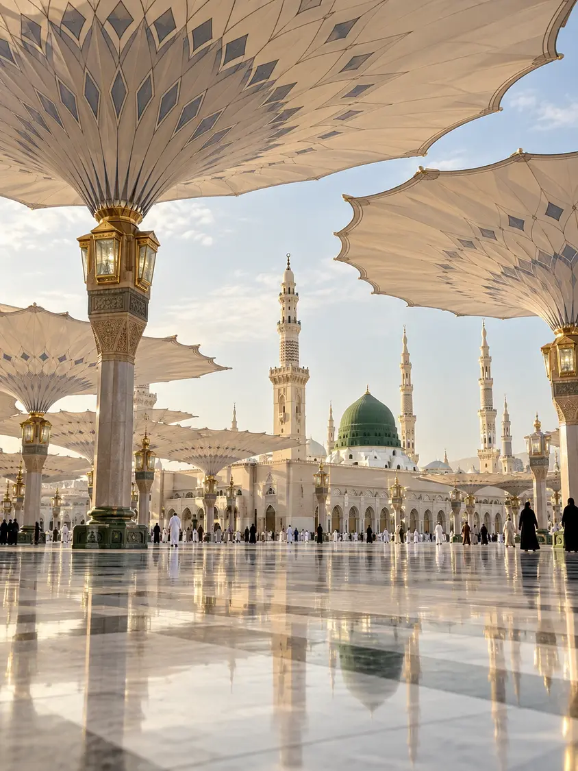 Pelataran Masjid Nabawi